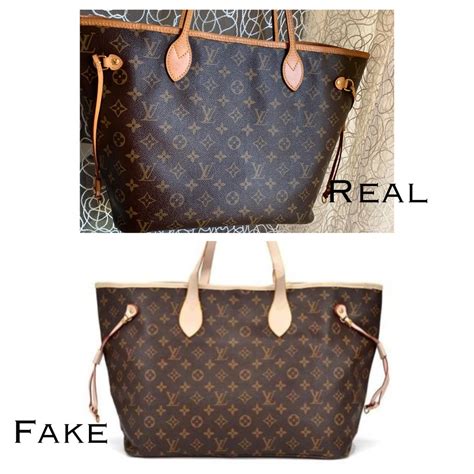 fake vs original louis vuitton bag|faux louis vuitton neverfull bag.